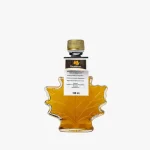 100 % čistý kanadský javorový sirup Grade A Amber Rich Taste v skle – Quebec, prírodné sladidlo, javorový list
