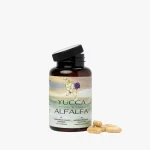 Cafézia Yucca & Alfalfa – výživový doplnok, yucca a lucerna siata, saponíny a flavonoidy, detox, trávenie, vitalita a rovnováha